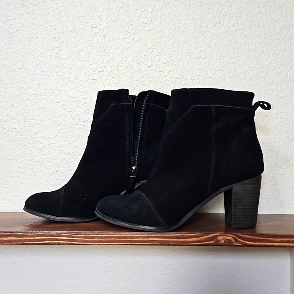 COPY - Toms Suede High Ankle Boots